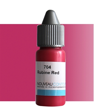 PIGMENT / LIPS - ORGANIC Rubine Red - Flaske á 10 ml.
